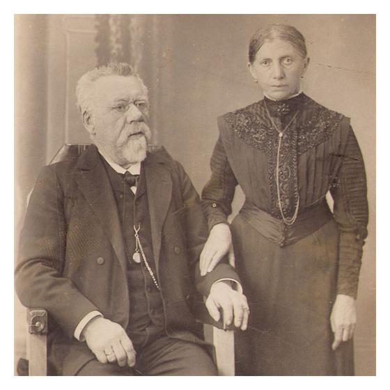 Robert Herder and his wife Emilie