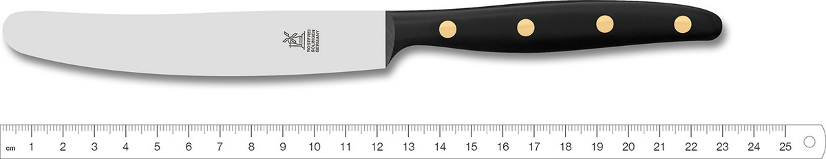 Tafelmesser französische Klinge POM, schwarz