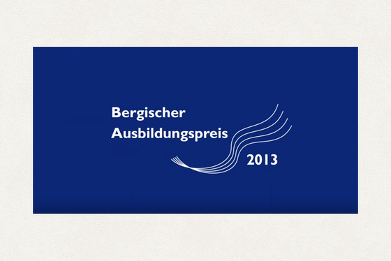 Bergischer Ausbildungspreis 2013